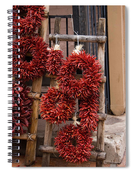 Chile Ristras - Spiral Notebook