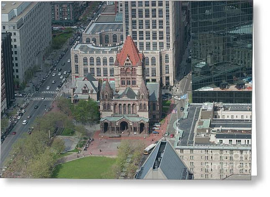 Trinity Church - Boston - Greeting Card